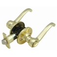 thumbnail image 1 of Design House 740381 Scroll Universal Latch Privacy Door Handle, Adjustable Backset, Polished Brass Finish, 1 of 1
