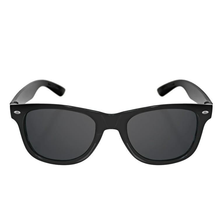 Black Sunglasses Bulk Party Favors 12 Pack Retro Black Sunglasses