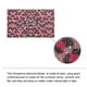 thumbnail image 3 of Uxcell Bling Rhinestone Sheet Self Adhesive Sticker 9.44x7.87" DIY Car Decoration Sticker Pink Black, 3 of 6