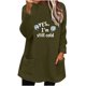 thumbnail image 2 of Ailaofu Womens Fall Long Sleeve T-Shirts Casual Tops for Leggings Loose Soft Blouses with Pocket, 2 of 4