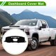 thumbnail image 2 of Cubierta del Tablero para Chevrolet Silverado 2019-2025 Alfombrilla de Consola Central Antideslizante de Poliéster Negro, 2 of 7