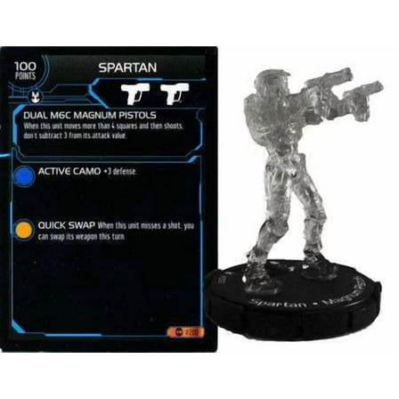 Halo ActionClix Spartan Magnum Pistols #200 (Clear)
