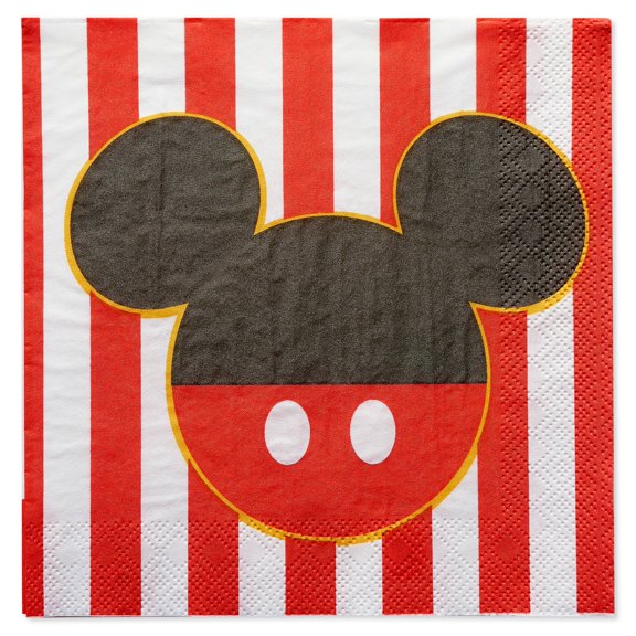 Mickey Mouse Party Paper Lunch Napkins, 16ct