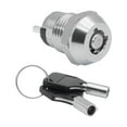 thumbnail image 3 of Interruptor de llave electrónico resistente a impactos, interruptor de seguridad extraíble de metal con 2 llaves, cerradura de llave eléctrica Doble cara, 3 of 8