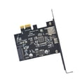 thumbnail image 3 of TISHITA Pci-e to USB 3.1 10 Gbps USB a + USB C Expansion Card Components Easy to Install 1X, 3 of 8