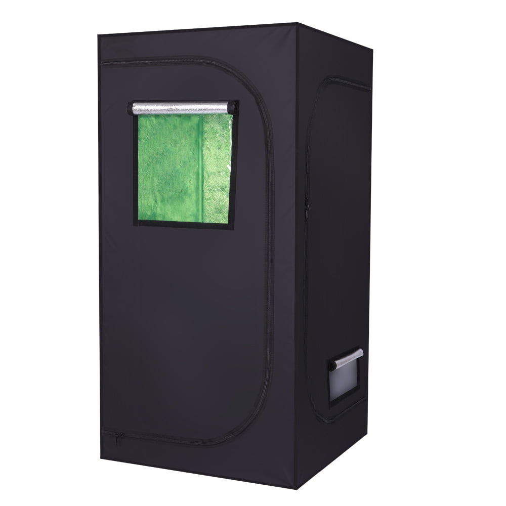 Lowestbest Grow Tent for Plant, Hydroponic Mylar Tent Reflective Garden Growing Dark Room with Observation Window, Indoor Grow Tent Room Lowestbest Grow Tent for Plant, Hydroponic Mylar Tent Reflective Garden Growing Dark Room with Observation Window, Indoor Grow Tent Room