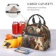 thumbnail image 5 of Easygdp Adorable Flower Field Cow Caja de Almuerzo para Mujeres y Hombres, Bolsa de Almuerzo Insulada, Bolsas Reutilizables Impermeables para Viajes, Trabajo y Picnics, 5 of 7