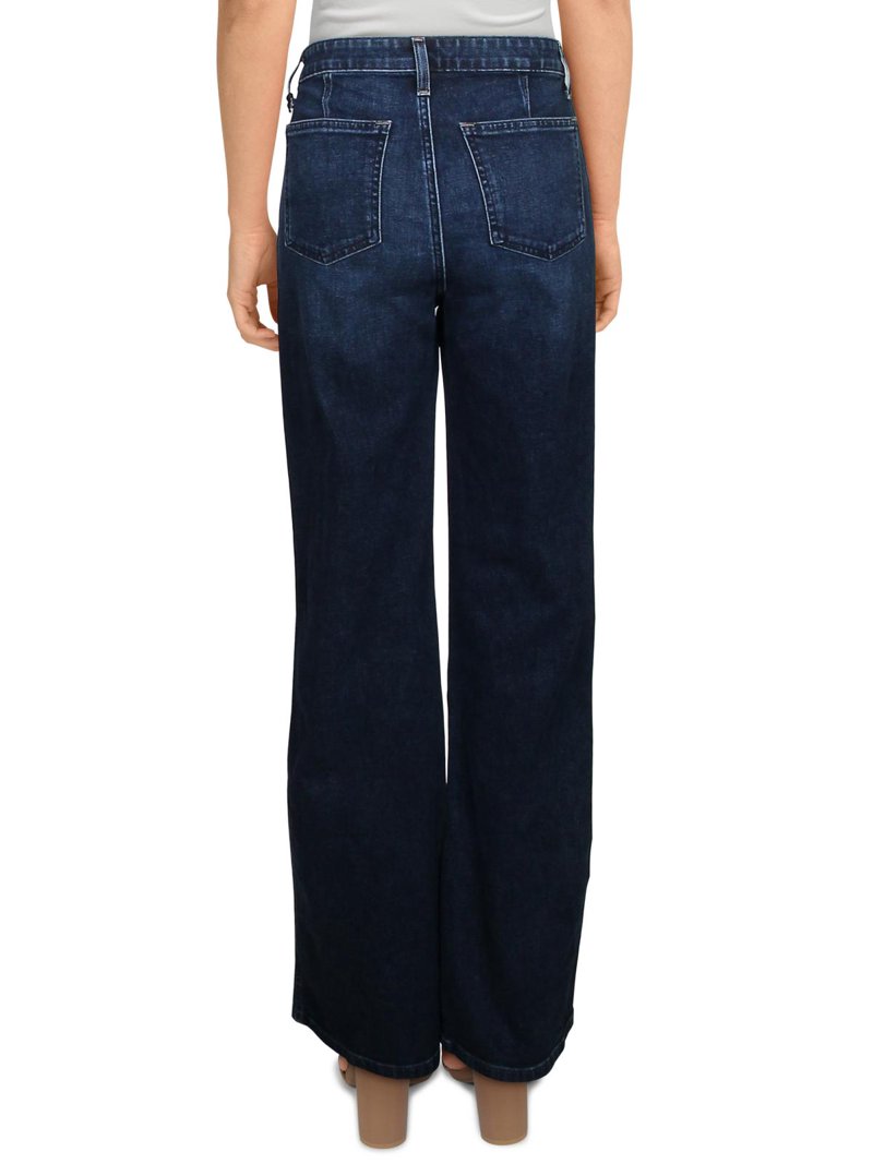 Joe's Jeans Women's The Molly Flare | High-Rise Dark Indigo Stretch Denim With '70s Vibe