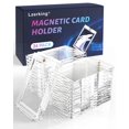 thumbnail image 1 of Lzerking Acrylic 24 Pack 35PT One Touch Card Holder for Trading, Baseball, Sports Cards, 1 of 5