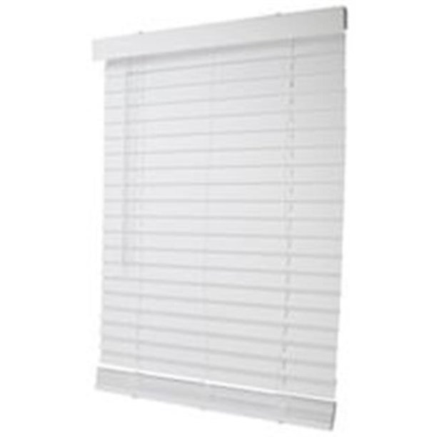 Simple Spaces 8120131 29 x 72 in. Mini FXWD Cordless Blind, White
