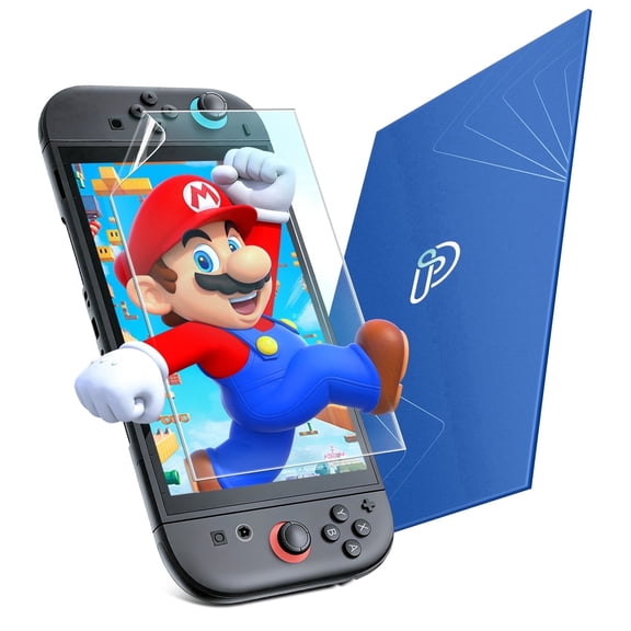 Protescreen Anti Glare Screen Protector for Nintendo Switch 2 (2025), Ultra Thin Clear Flexible Film, Anti-Reflective, High Definition, Anti-Scratch, Easy to Apply