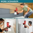 thumbnail image 7 of 300W Cordless Paint Sprayer for Milwaukee 18V Battery, Spray Gun with Brushless Motor & 4 Copper Nozzles, for Interior, Exterior Walls, Furniture, Fences (Battery Not Included), 7 of 7