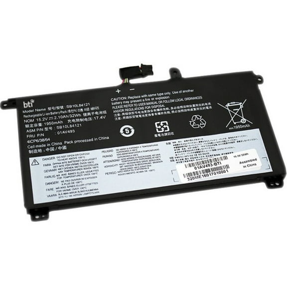 BTI SB10LB4121 Battery 01AV493BTI