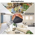 thumbnail image 5 of 4pcs Rug Carpet Grippers Triangle Rubber Mat Sticker Reusable Non Slip Silicone Room Bath Corners Home Washable Pads Grips, 5 of 5