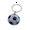 White Soccer, variant on 2 PCS Soccer Ball Keychains, Mini Football Key Chain, Sports Ball Key Ring for Party Favors, Team Souvenir, Sport Rewards, Event Giveaways