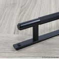 thumbnail image 6 of Century 12978 Diamond Knurling 5-1/16" Center To Center Bar Cabinet Pull - Black, 6 of 7