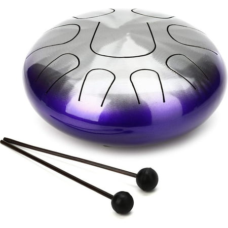 Pearl 9 Note Tongue Drum - Ake Bono - Purple Burst