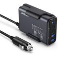 thumbnail image 1 of BESTEK 150W Car Power Inverter Laptop Phone Charger DC to AC Adapter 4.2A, 1 of 7