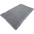 thumbnail image 4 of Waffle Bath Mat, Super Absorbent Non-Slip Bath Mats for Bathroom Floor, Machine Washable Bathroom Rugs with Tassels, Rubber Backed Bathroom Mats, Ultra Soft. (Light Gray, 18" X 30"), 4 of 7