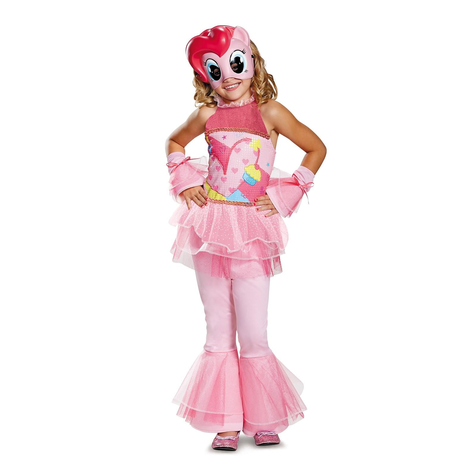 RUB 3620098 Pinkie Pie Lizenz Kinder Kostüm Deluxe MLP My Little Pony Rosa Pink 