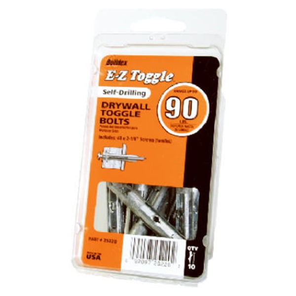 10Pk Dry Toggle Bolt