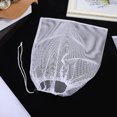 thumbnail image 3 of 10 Pcs Sacs en Maille Polyester avec Cordon de Serrage pour Légumes et Fruits, 3 of 8