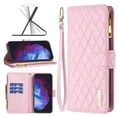 thumbnail image 1 of Samsung Leather Case Card Holder for Samsung Galaxy S23 plus wallet Case Cover - Pink, 1 of 5