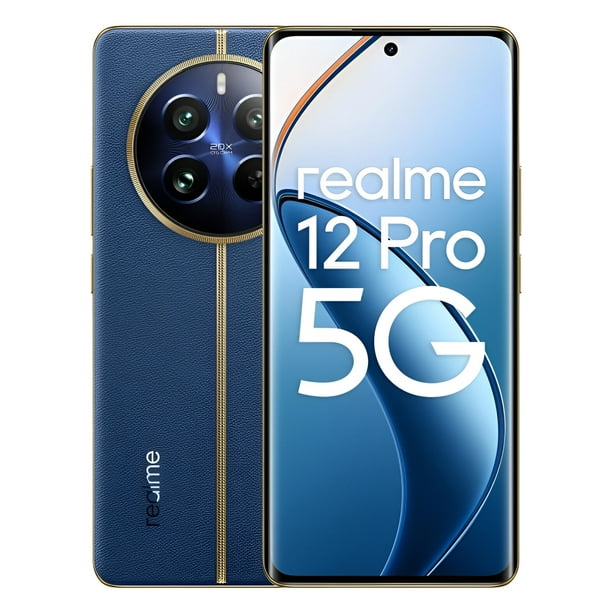 Smartphone Realme 12 Pro 5G Dual SIM 256GB 12GB RAM Submarine Blue
