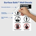 thumbnail image 2 of Avery Surface Safe Wall Decals, 5 x 7, Removable Adhesive, Water & Chemical Resistant, 6 Labels (61519), 2 of 8