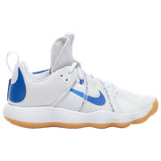Nike Women's React Hyperset Volleyball Shoes White/Blue, Volleyball at Academy Sports