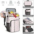 thumbnail image 5 of Funny Donut Insulated Cooler Backpack 20L - Leakproof Soft Cooler Bag for Camping, Beach, Picnics, Keeps Food & Drinks Cold/Hot 20 Hours, 5 of 6