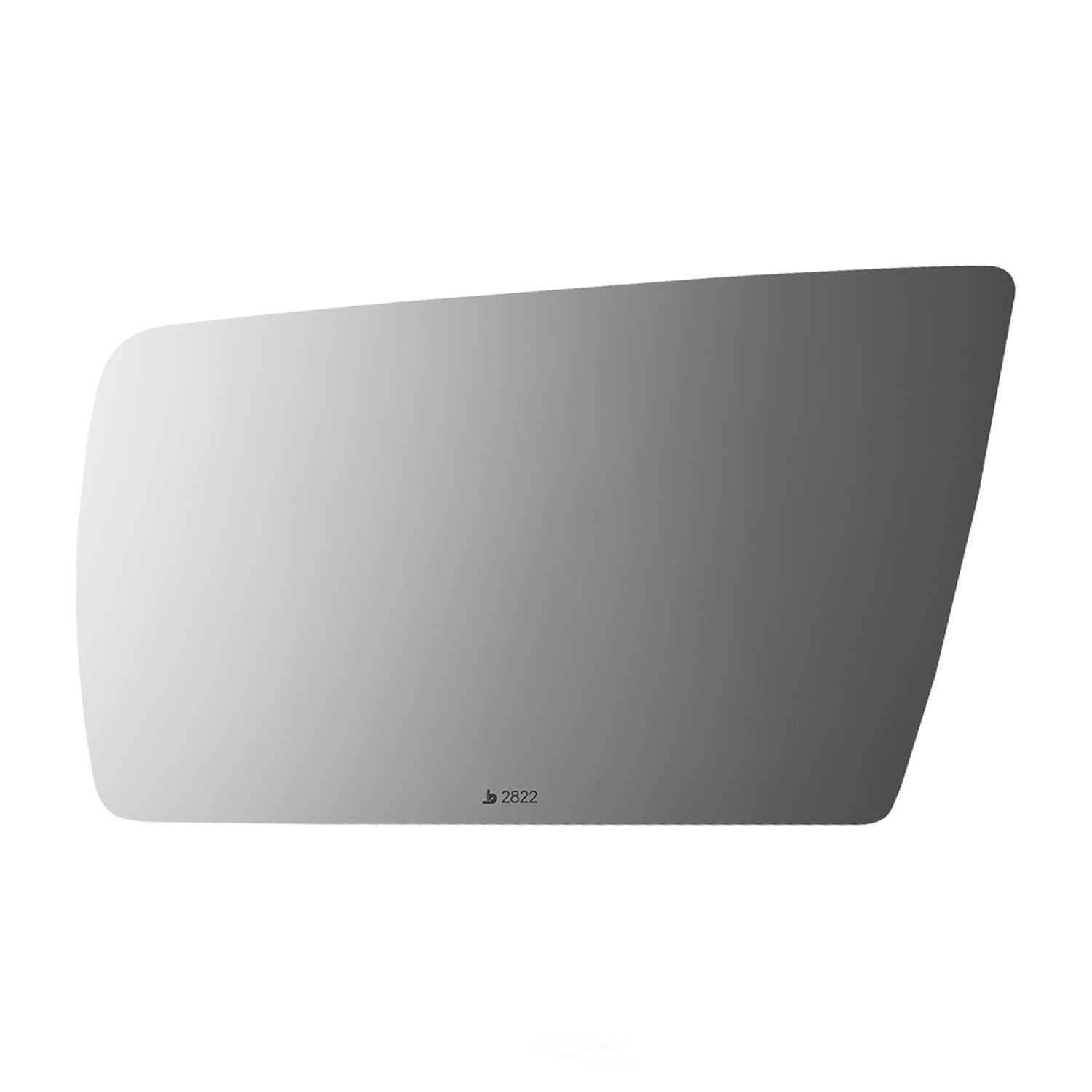 Burco 2822 Driver Side Flat Replacement Mirror Glass for Mercedes C230
