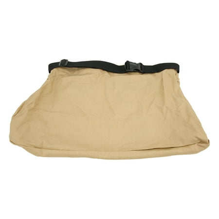 

2024 Picking Bag Waist Mounted Design Oxford Cloth Foldable Washable Reusable Fruit Storage Pouch for Foraging Khaki