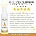 thumbnail image 2 of GiGi Slow Grow Hair Inhibitor Lotion with Argan Oil - Hair Regrowth Minimizer, 8 oz, 2 of 6