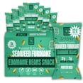 thumbnail image 1 of Edamame Beans Snack (Seaweed Furikake) - Crunchy and Dry Roasted Edamame Beans - High Protein Snacks, Keto and Vegan Healthy Snacks for Adults & Low Carb Asian Snack 0.9 oz (Pack of 8), 1 of 5