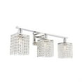 thumbnail image 5 of Phineas 3 light Chrome and Clear Crystals wall sconce, 5 of 5
