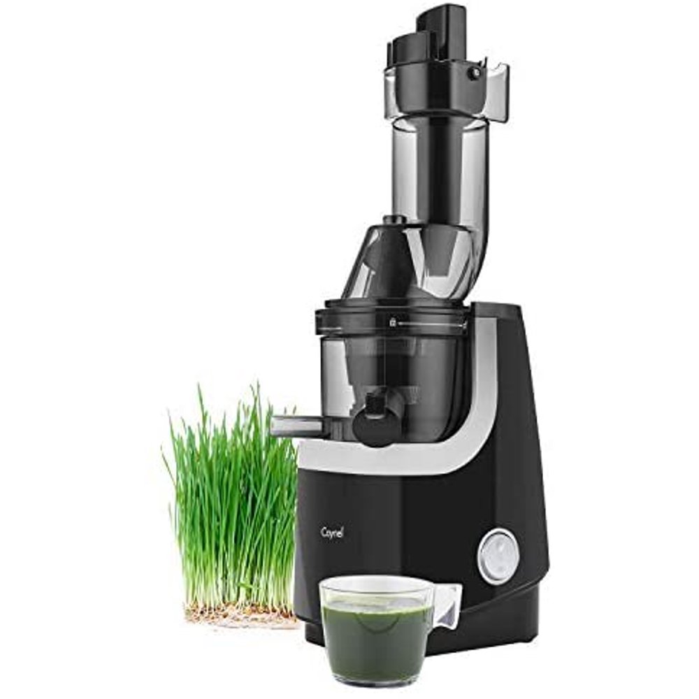 Caynel Slow Masticating Juicer Cold Press Extractor, Black