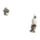 thumbnail image 5 of Figuras de búho,Figuras de búho,animales artificiales,artesanías,decoración del hogar,Figura de escritorio,Figura de loro para escritorio,oficina,decoración del hogar,Estatua de pájaro de, 5 of 8