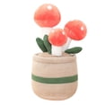 thumbnail image 2 of Muñeco de Peluche de Champiñón, Planta en Maceta de Simulación, Muñeca de Relleno, Adorno con Toque Suave, 25cm para Decoración del Hogar, Dormitorio, Coche, 2 of 3
