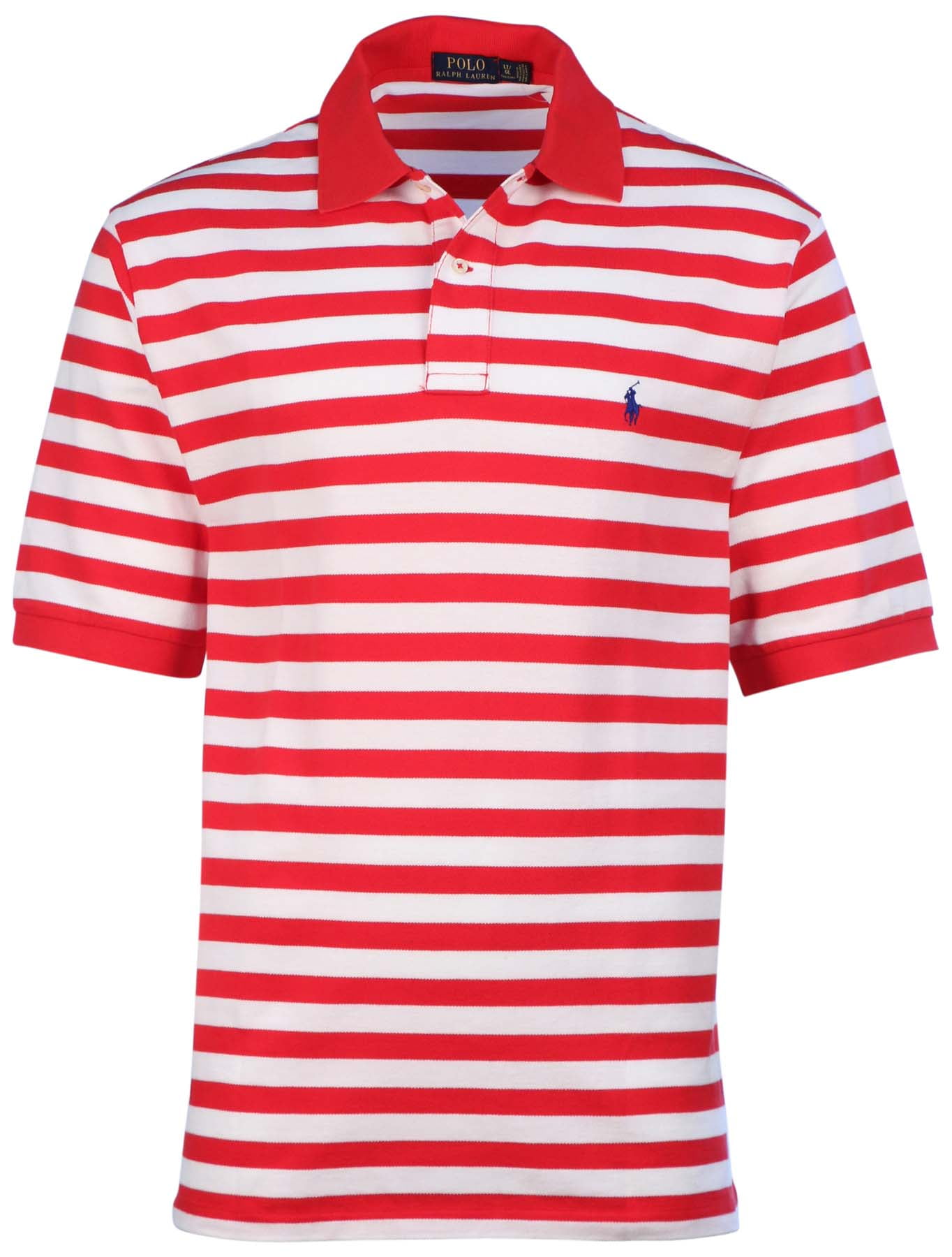 polo ralph lauren red striped shirt