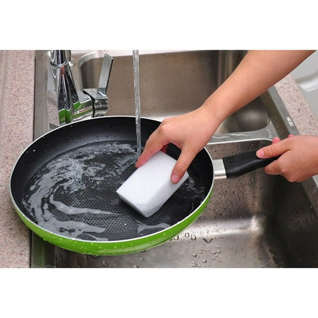 TIMIFIS Sponges Kitchen 50PCS Sponge Eraser Cleaning Melamine Multi-functional Foam Cleaner pring/Summer