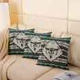thumbnail image 4 of Erosebridal Boho Aztec Pillow Cases, Sheep Skeleton Cushion Covers 22x22, Triangle Geometric Decor, 4 of 6