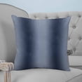 thumbnail image 4 of Navy Blue Ombre 24x24 Pillow Covers Set of 2, Farmhouse Blue Gradient Modern Art Throw Pillow Covers Decorative Couch Cushion Case, Microfiber Square Pillowcases for Bedroom Car Living Room, 4 of 7
