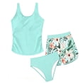 thumbnail image 3 of Gunia Swim Suits For Teens Girls 3 Piece Swimming Separate Style Patterned Beach Split Swimsuit Large Sized Bathing Suit 13-14 Years, 3 of 4