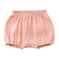 thumbnail image 2 of XDZJLR Shorts for Girls Newborn Baby Boys Unisex Solid Color Comfory Soft Clothes, 2 of 7