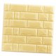 thumbnail image 4 of Per y pegar 3D Tile Brick Wall Sticker DIY Panel de papel tapiz impermeable 30x30cm dorado Sunnimix Adhesivo de pared de ladrillo de azulejos 3D, 4 of 7