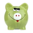 thumbnail image 1 of Hucha de cerdito sonriente Tomfeel, caja de dinero de cerámica, cerdo de dibujos animados, muebles p Tomfeel Artesanía cerámica, 1 of 2