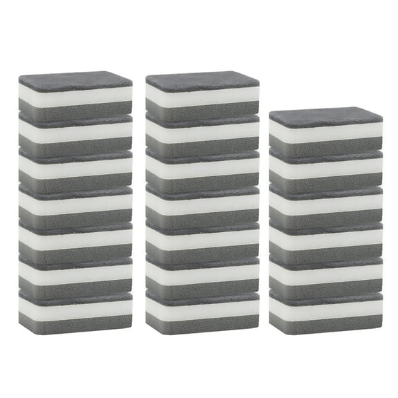 20-Pack Double-Sided Dish Sponges, 3-Layer Scrubber Sponges for Kitchen Cleaning