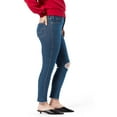 thumbnail image 4 of Levi Strauss Signature Women's Heritage High Rise Skinny Jeans, 4 of 6
