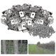 thumbnail image 1 of 100 Pcs Fence Wire Clamps Screws, Agricultural Fencing Mounting Clips Clamp, 1 of 4